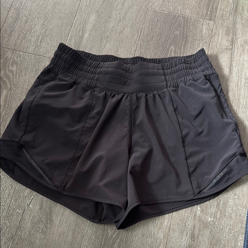 Women's Black Athletic Shorts